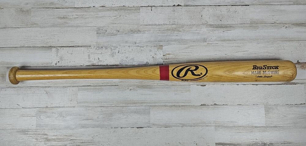 VTG RAWLINGS Adirondack Baseball Bat Mark McGwire Big Stick ~30" Little League